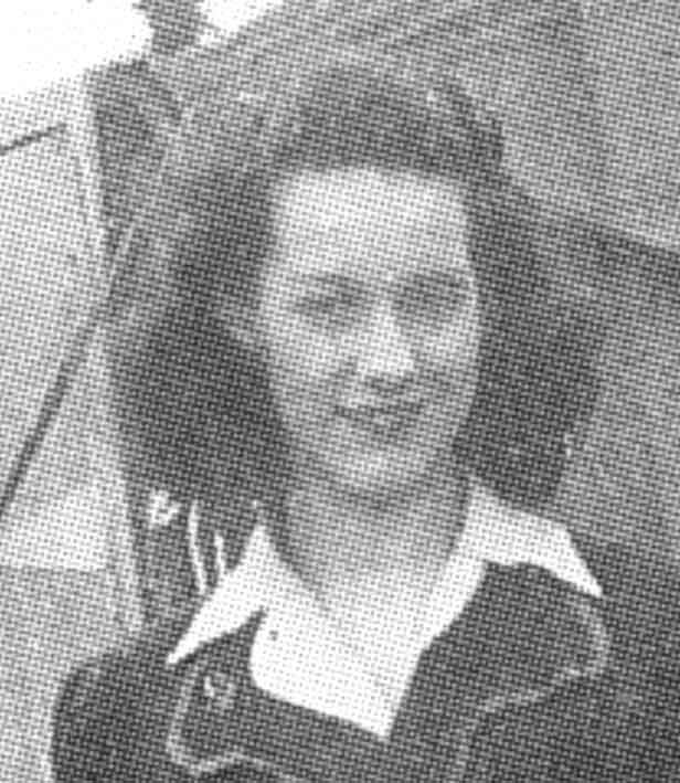 1944 - outside a tent of the 108th Evacuation Hospital, France, Margaret Miller Odor &quot; - 50117-Nurse-MargaretMillerOdor-1944