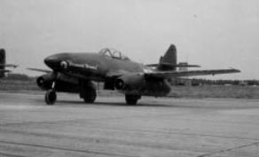 Screamin' Meemie on the ramp at Melun, France.  Credit:  Webmaster's collection